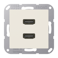 JUNG A 500 Белая Розетка HDMI 2-ая