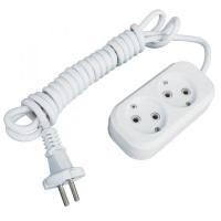 EKF PROxima Удлинитель "Эксперт" 2 гнезда 5 метров 10А/2,2кВт без заземления ПВС 2х0,75