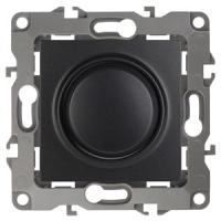 ЭРА 12-4101-05 Светорегулятор поворотно-нажимной, 400ВА 230В, IP20, 12, Антрацит