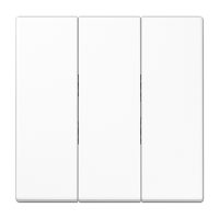JUNG Белая Клавиша 3-ая для трёхклавишного переключателя арт. 5306EU