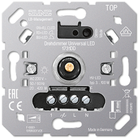 JUNG Роторный диммер универсальный LED