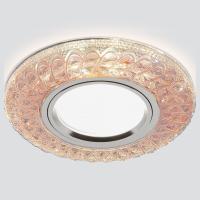 Встраиваемый точечный светильник со светодиодной подсветкой 2180 MR16 розовый Elektrostandard Angli a049343