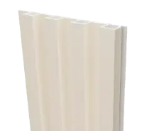 Панель реечная Крем. 2700×18×168 мм wpc-krem-6