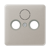 JUNG CD 500/CD plus Платина Накладка TV-FM-SAT