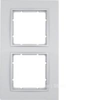 Berker B.7 Алюминий Рамка 2-местная