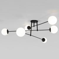 Потолочный светильник 30181/6 черный Eurosvet Netz