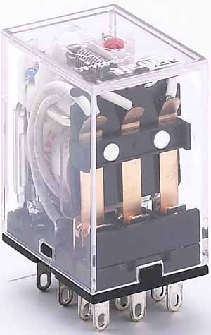 DEKraft Промежуточное реле 3 конт. с инд. LED 5А 24В AC ПР-1