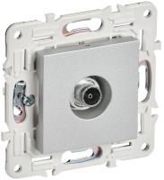 IEK SKANDY Серебряный Розетка TV оконечная SK-A12S