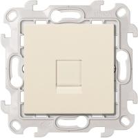 Simon 24 Harmonie Розетка для передачи данных RJ45 Cat.6 UTP цвета слоновая кость Simon 24 Harmonie Розетка для передачи данных RJ45 Cat.6 UTP цвета слоновая кость