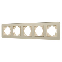 Arlight Рамка стеклянная FRM-OMALI-SFGS-5-GD (-)