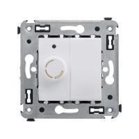 DKC Avanti Белое облако Диммер поворотный