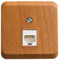 SE Этюд наруж Бук Розетка компьютерная RJ45 кат.5E