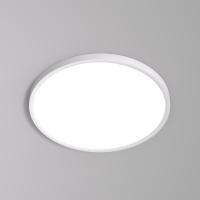 DK6522-WH Накладной светильник THIN, IP40, 36W, 3000K/4000K/6500K, переключатель цветовой температуры на корпусе, белый, полимер