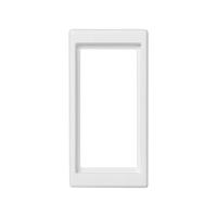 Simon Connect Вставка узкая для установки 3-проводного разъема GST18 белого цвета K45