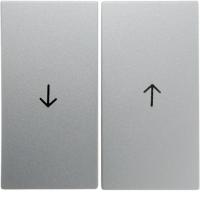 Berker S, B Алюминий матовый Клавиша 2-ая с оттиском "Стрелка"