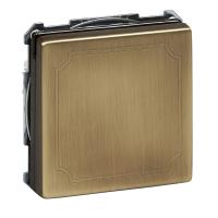 SE Merten SD Античная латунь Механизм Розетки с крышкой с з/к