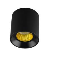 DK3090-BK+YE Светильник накладной IP 20, 10 Вт, GU5.3, LED, черный/желтый, пластик