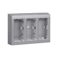 Simon Connect Алюминий Коробка Cima Pro в сборе для наружного монтажа на 3 Cima-модуля