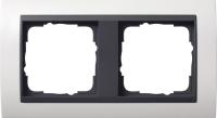 Gira Event Бел.глянц./Антрацит Рамка 2-ая
