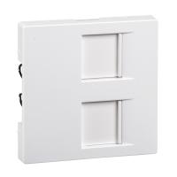 SE Merten SM Бел Актив Центральная плата 2-ая для модулей штепсельных разъемов с пылезащ. шторками