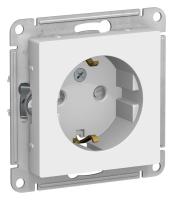 Systeme Electric AtlasDesign Лотос Розетка с/з со шторками, 16А, механизм