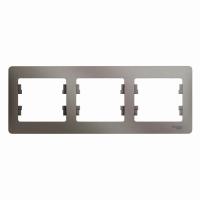 SE Glossa Платина Рамка 3-ая, горизонтальная