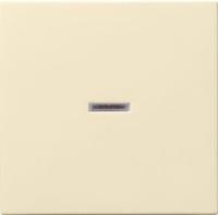 Gira S-55 Крем глянц Клавиша 1-ая с подсветкой