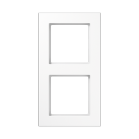 JUNG A550 Белый Рамка 2-ая для вертикальной и горизонтальной установки