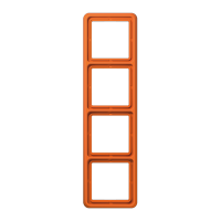 JUNG CD Оранжевая Рамка 4-ая ударопрочная