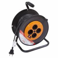 Удлинитель на катушке 30м (4 роз.) 2х1.0 с вкл. Rexant