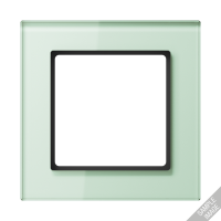 JUNG A creation Стекло Матовое Рамка 5-ая