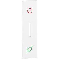 BT Living now Белый Лицевая панель для выключателя индикации Уборка/Не беспокоить 1 мод