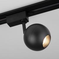 Трековый светодиодный светильник для однофазного шинопровода Ball Черный 12W 4200K LTB77 Elektrostandard Ball a053743