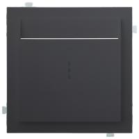 Лицевая панель для карточного выключателя, черный сатин (35731 MB)