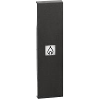 BT Living now Черный Лицевая панель с символом нагреватель для выключ и переключ 1 мод