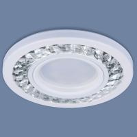 Точечный светодиодный светильник 8355 MR16 CL/WH прозрачный/белый Elektrostandard 8355 a049340