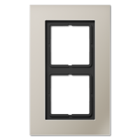 JUNG LS plus Edelstal Сталь Рамка 2-ая