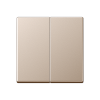 JUNG Клавиша для KNX кнопки, 2 группы дюропласт шампань