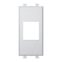 DKC Avanti Адаптер без шторки для Keystone Закаленная сталь", 1 модуль