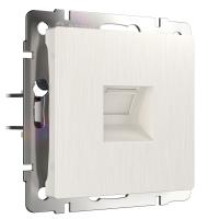 Розетка Ethernet RJ-45 (перламутровый рифленый) W1181013