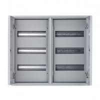 Dekraft Корпус металлический навесной двудверный 520х585х120 72 мод. IP31 ЩРН-72