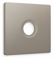 Лицевая панель ALFA (Серо-бежевый матовый) для TV розетки QUANT AP3730