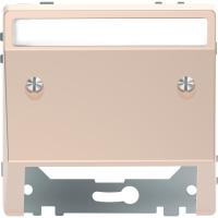 SE Merten D-Life Шампань Накладка центральная наклонная