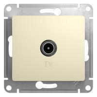 SE Glossa Беж Розетка TV оконечная 1DB