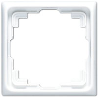 JUNG Рамка для инсталляции в кабельных каналах, однократная белая