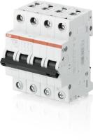 ABB Выключатель автоматический 3P+N S203 C80NA