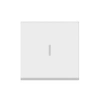 Legrand Mosaiс Промежуточный переключатель - Программа Mosaic - 2 модуля - 10 AX - белый