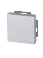 ABB BJE Solo/Future Белый бархат Розетка с/з с крышкой