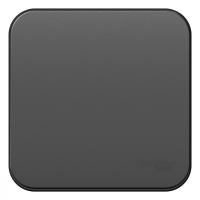 SE Blanca наруж Антрацит Переключатель 1-клавишный 10А, 250B, изолир. пластина