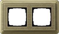 Gira ClassiX Art Бронза/Бронза Рамка 2-ая